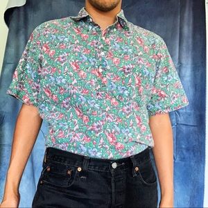 Floral Hawaiian t-shirt